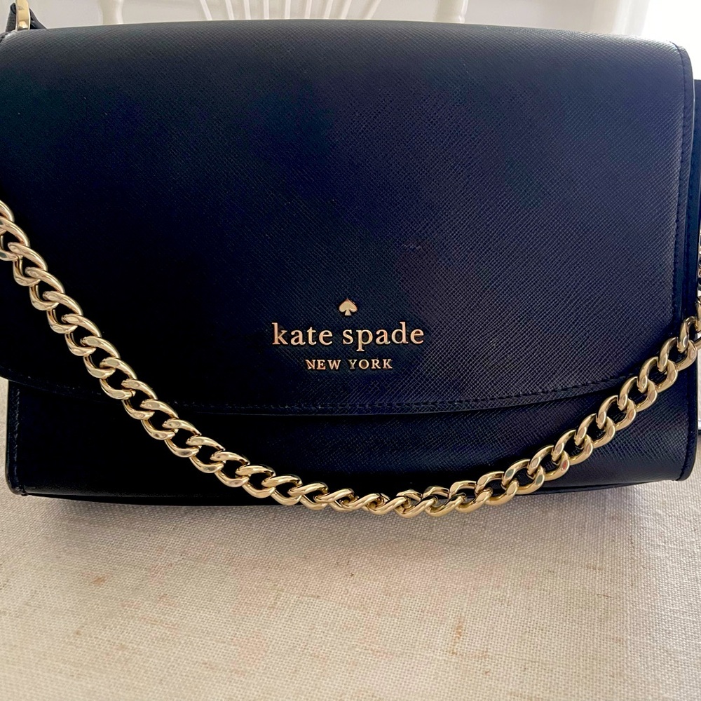 Kate Spade cross body purse- black